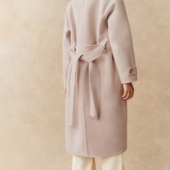Sezane Maderick coat size 10 - Picture 4 of 5